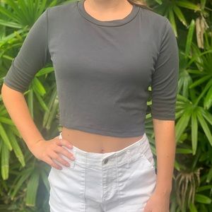 Plain Crop Top ⚡️